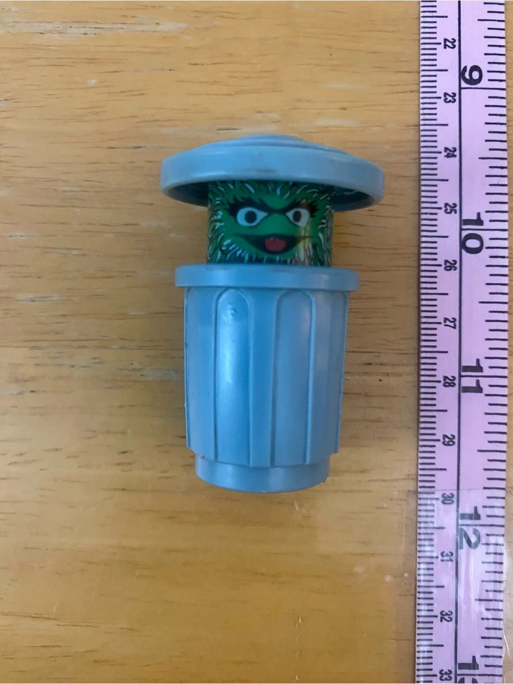 Vintage 1970s Fisher-Price Sesame Street Oscar The Grouch Little People Muppets